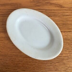 Shenango China New Castle PA Small Oval Dish Ironstone